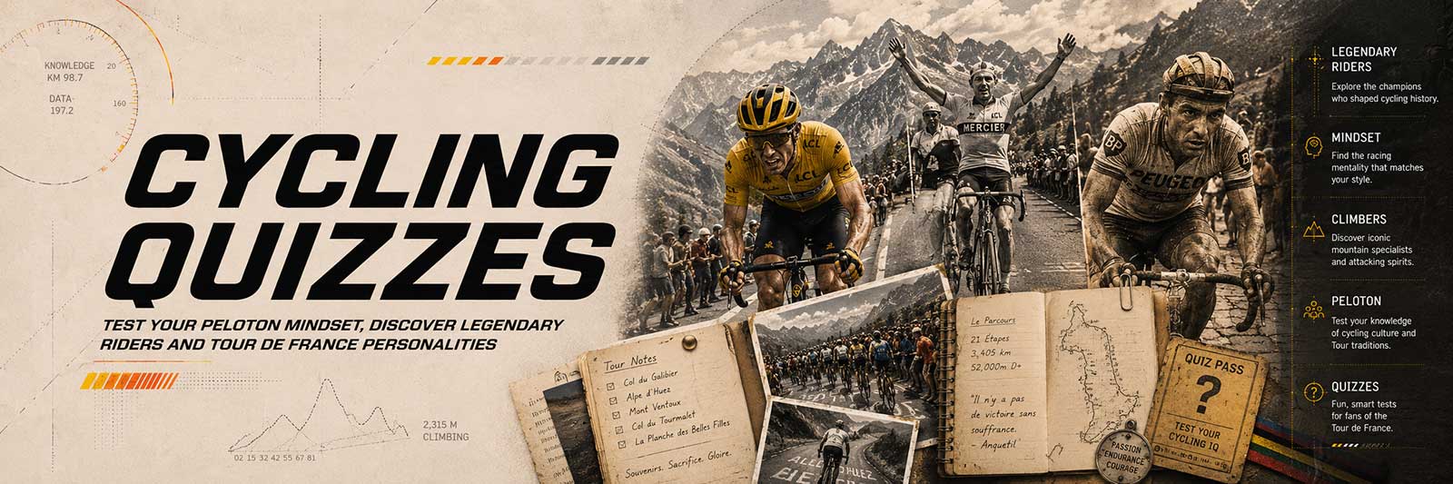 The Ultimate Tour de France Quiz Hub: Test Your Cycling Knowledge