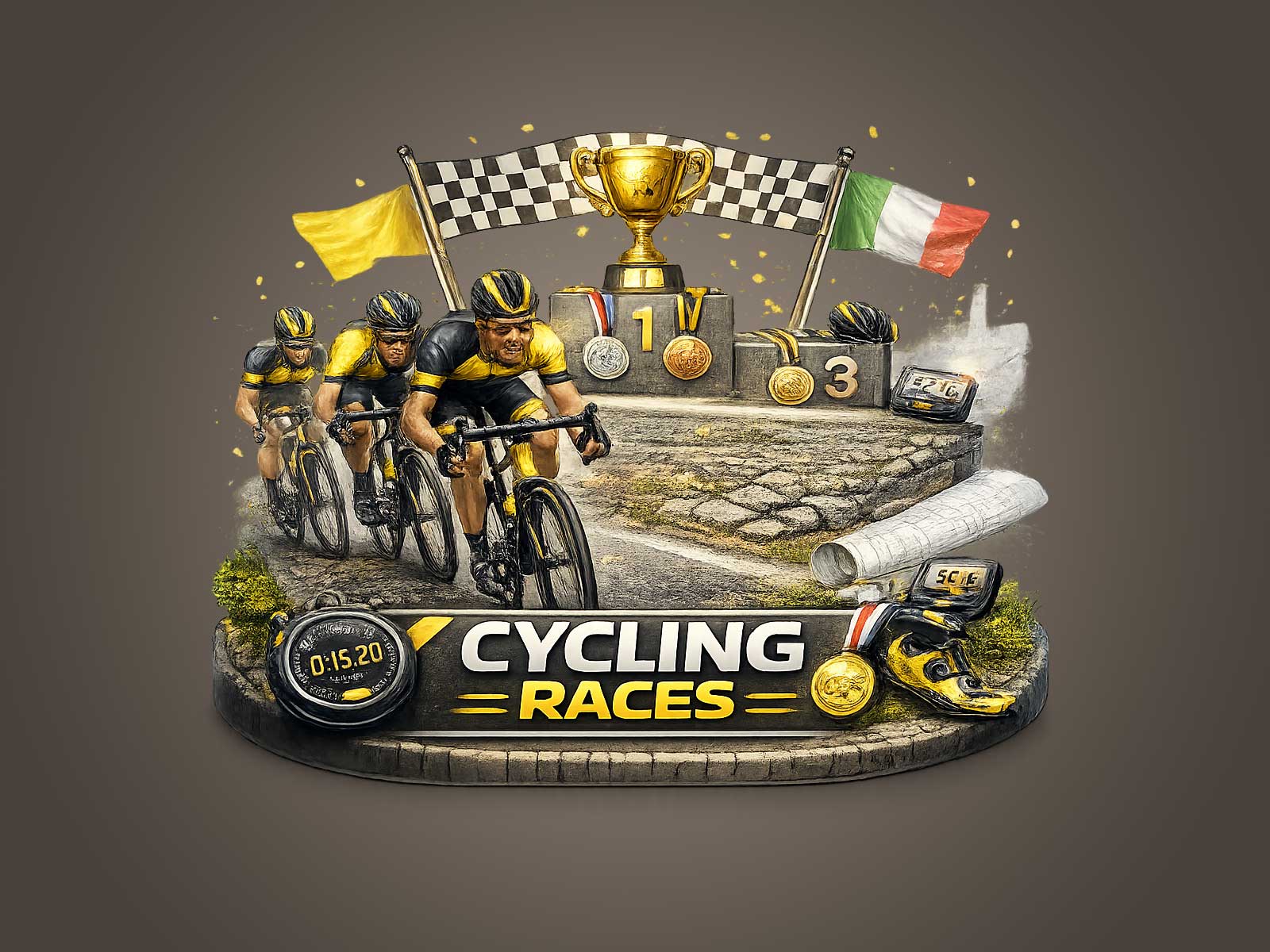 Cyclists races