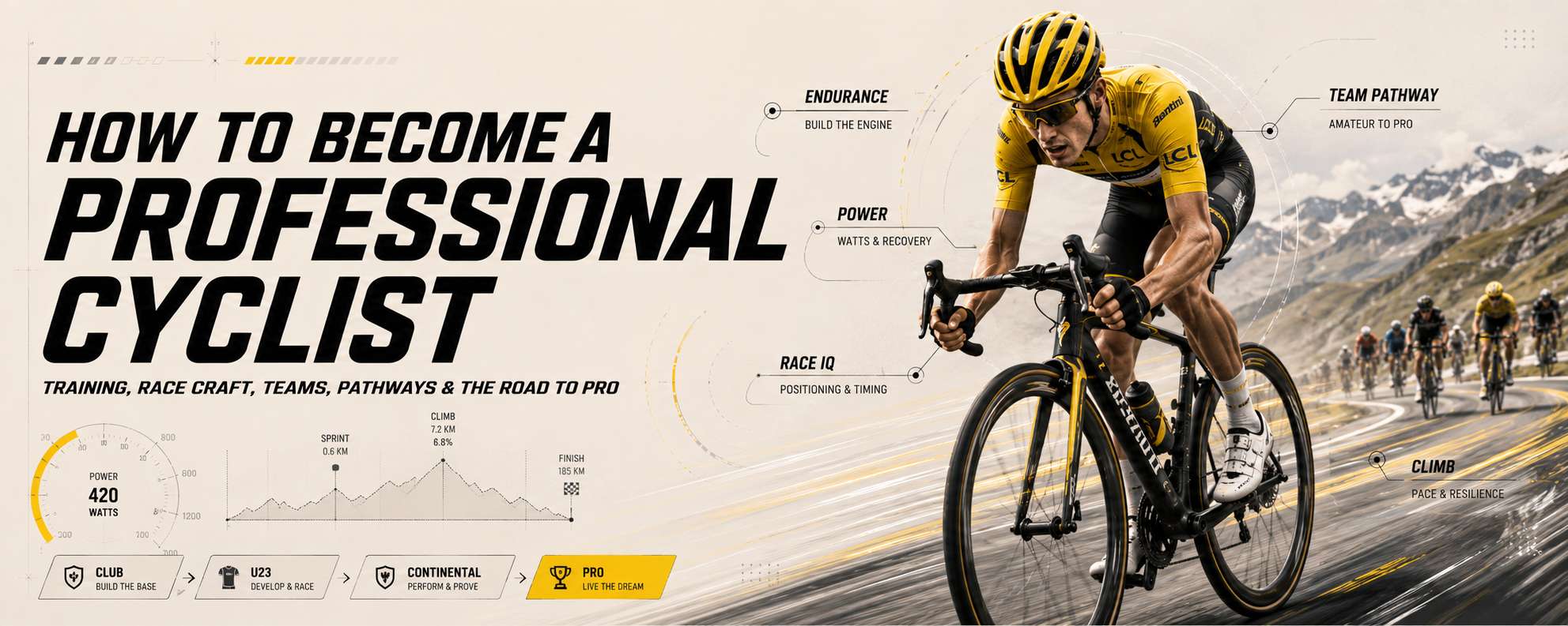 Professional cyclist